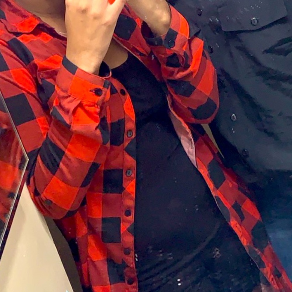 Plaid dress/top